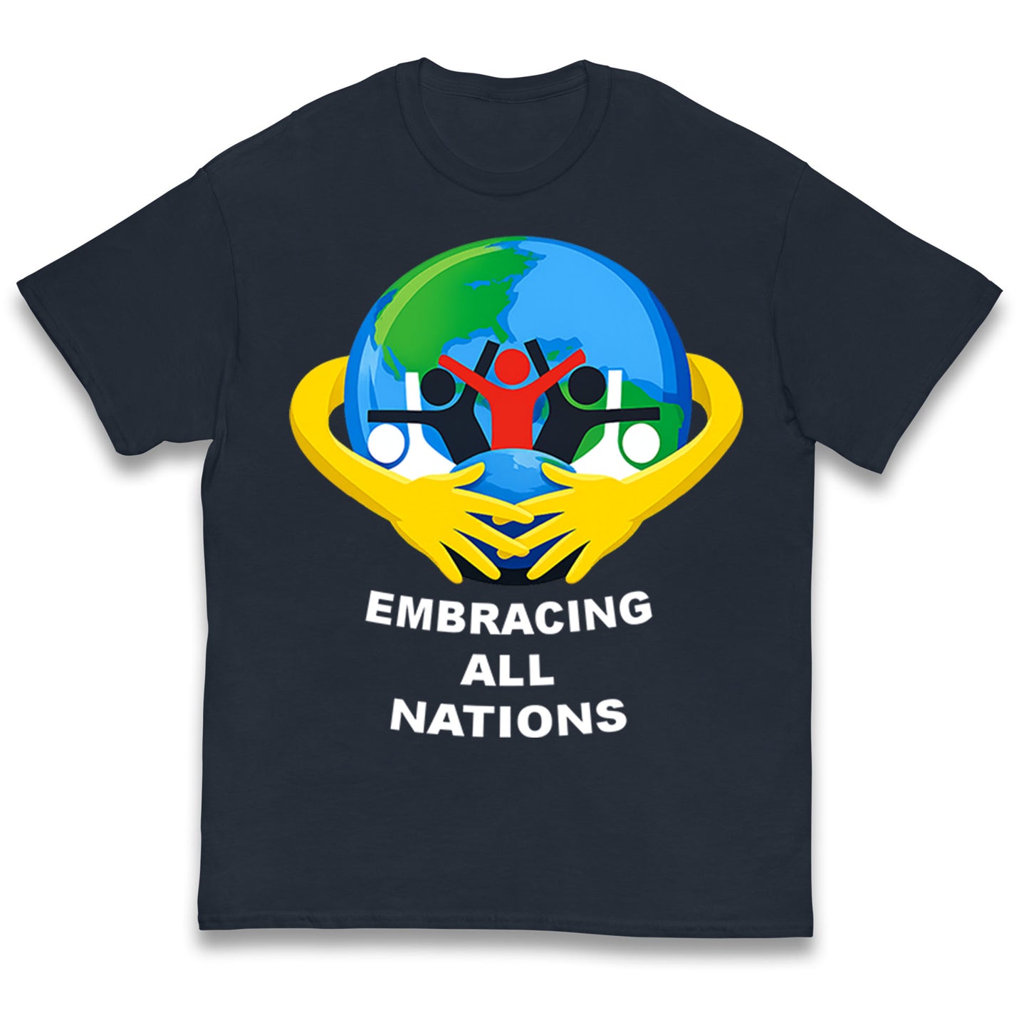 Embracing All Nations Kids T Shirt