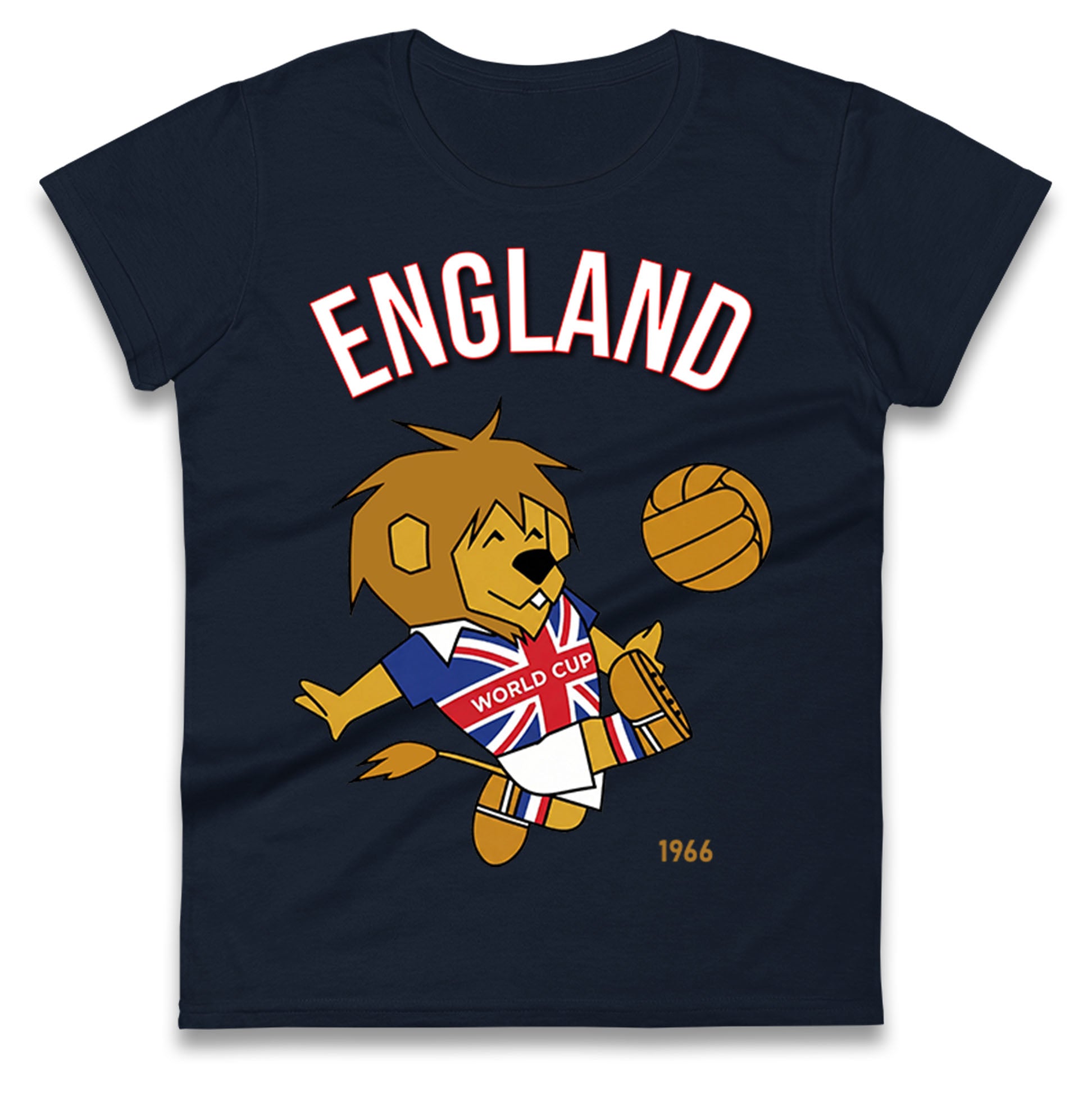World Cup Willie Ladies T Shirt 