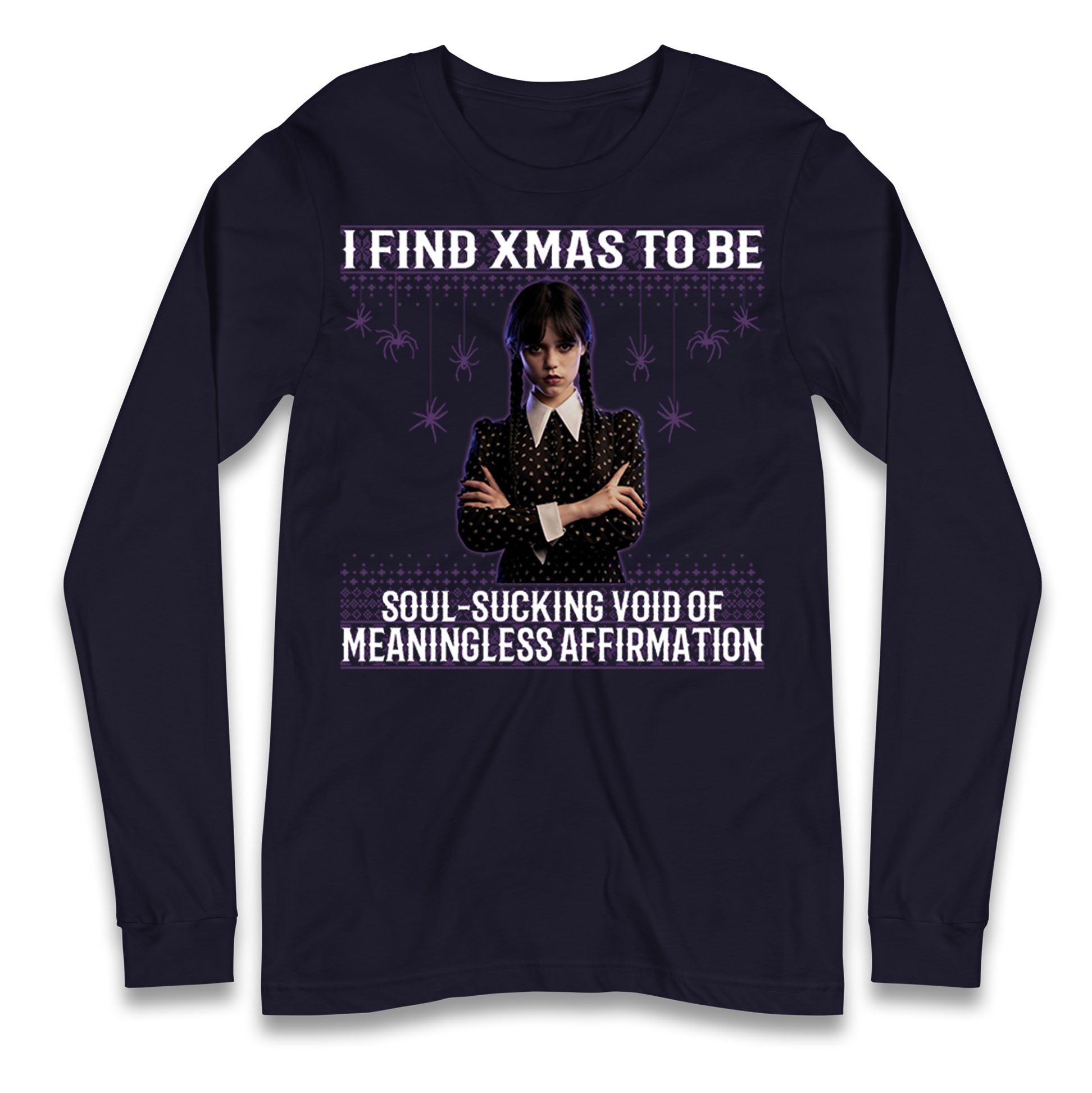 Wednesday Christmas Longsleeve T Shirt