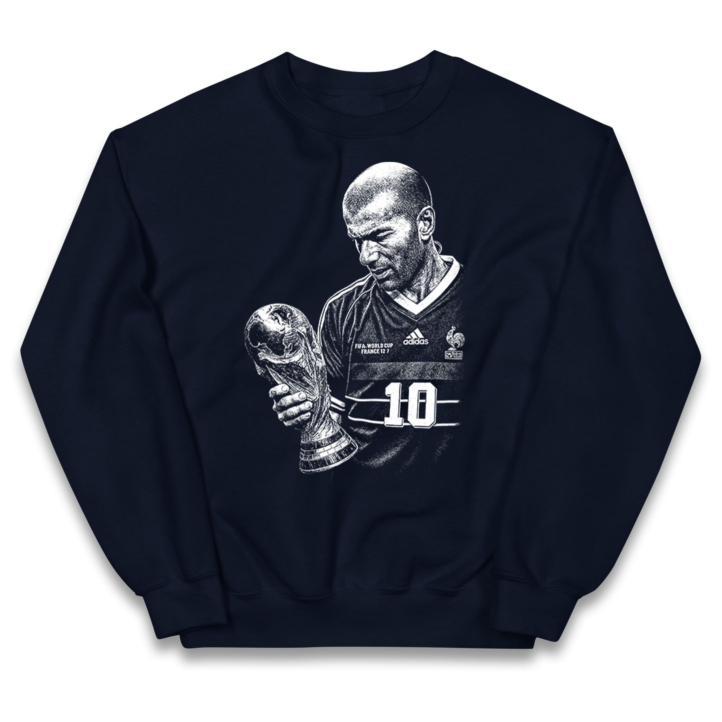 Zidane France Footballer Kids Jumper