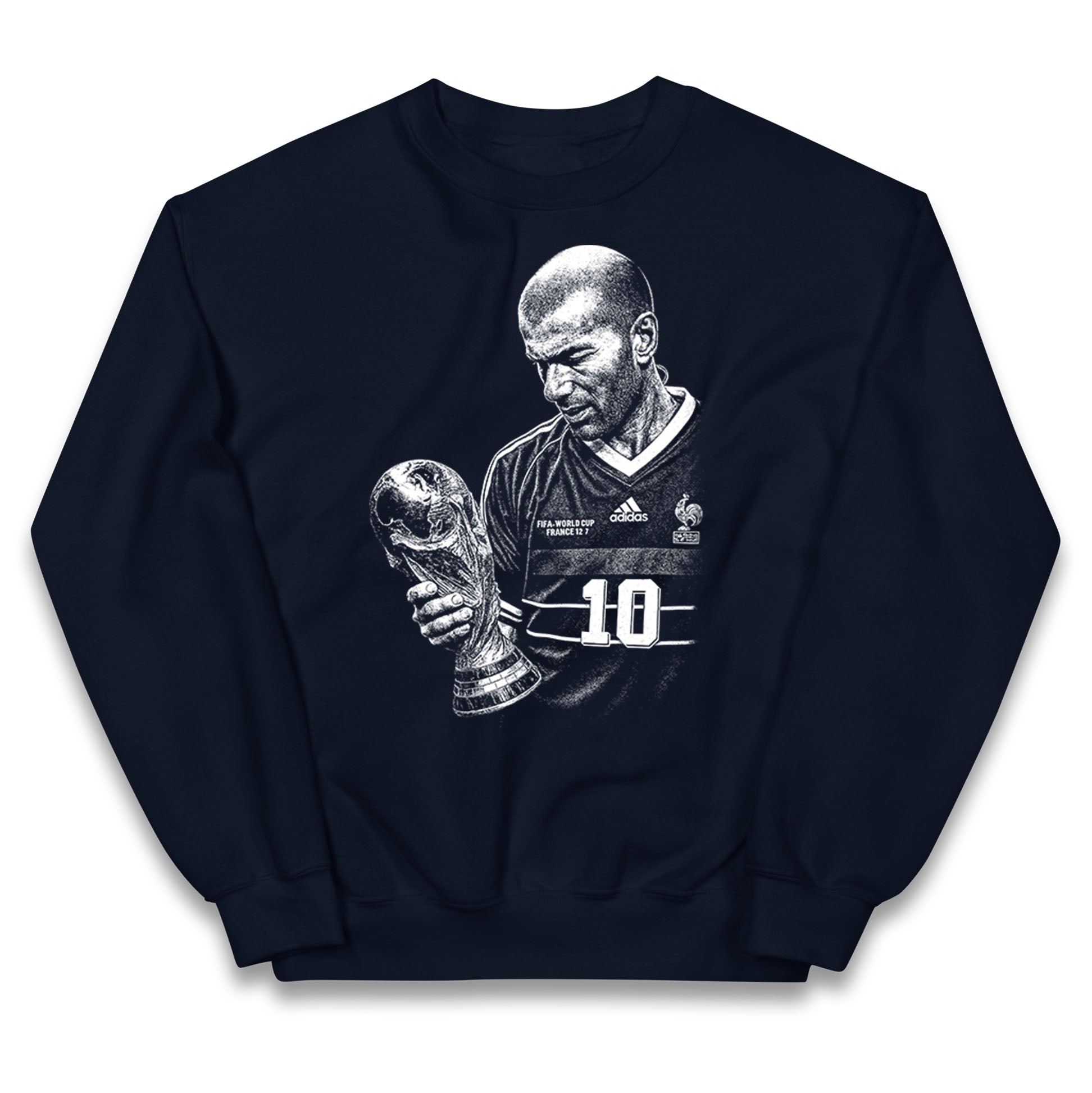 Zidane France Footballer Kids Jumper