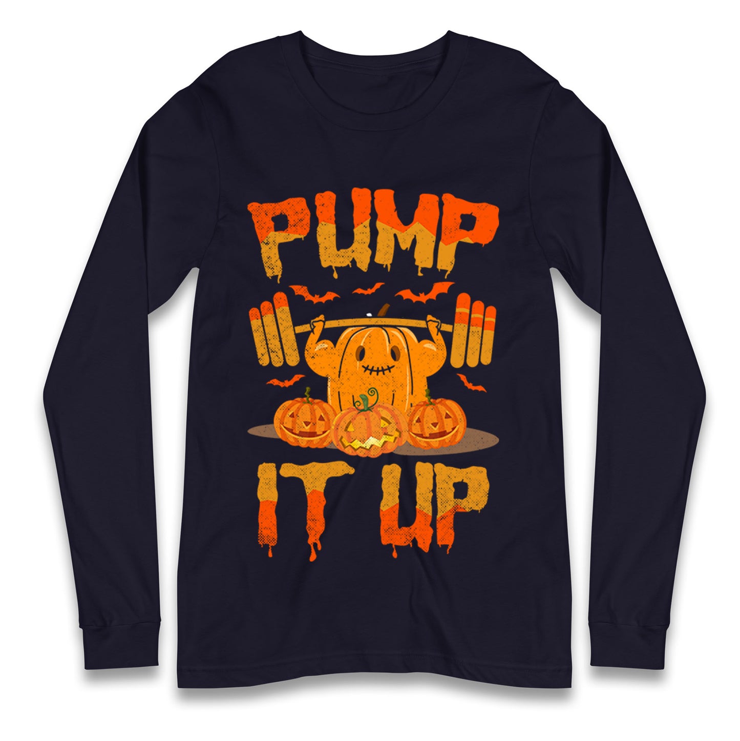 Halloween Fitness Pumpkin T Shirt