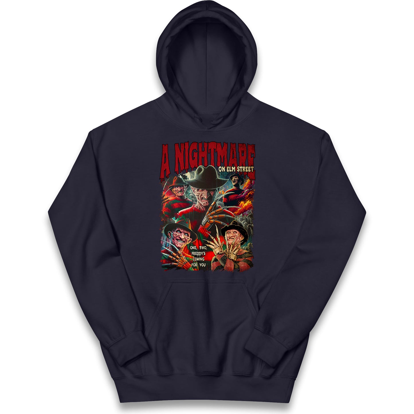 Freddy Krueger Bootleg Halloween Kids Hoodie