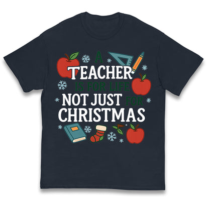 Teacher Christmas Kids T Shirt