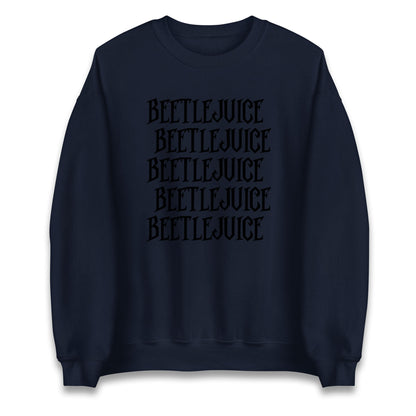 Beetle Juice Michael Keaton Halloween Sweatshirt
