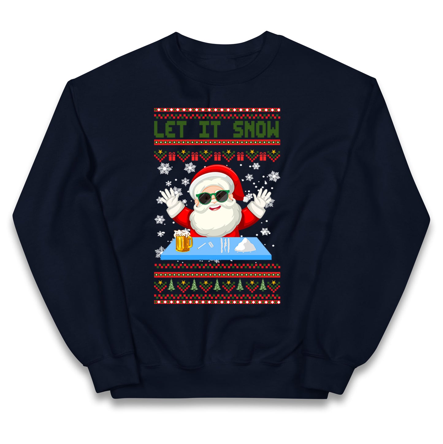 Santa Claus Christmas Kids Jumper