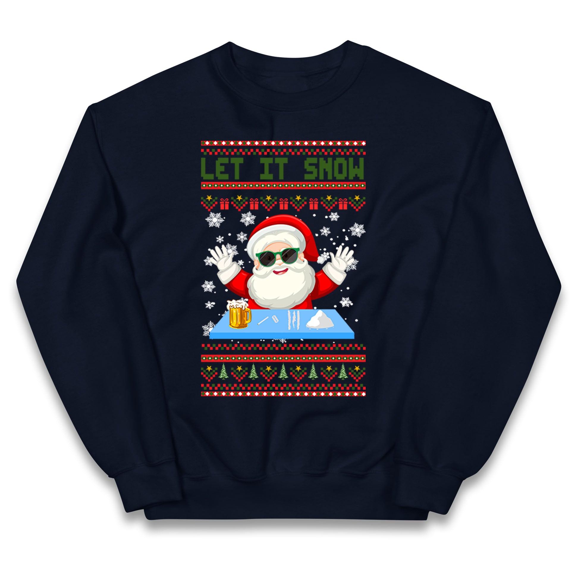 Santa Claus Christmas Kids Jumper