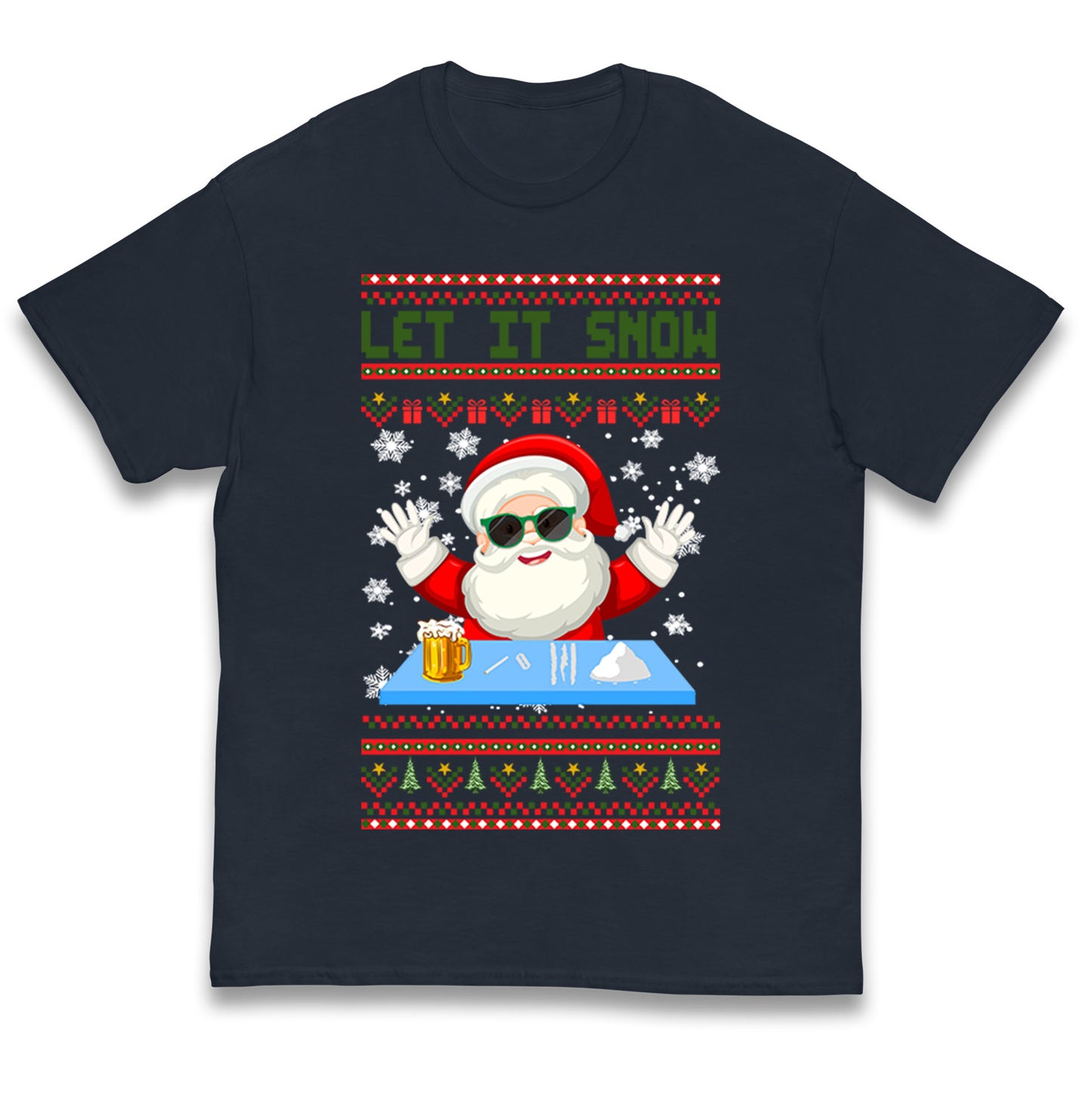 Santa Claus Christmas Kids T Shirt