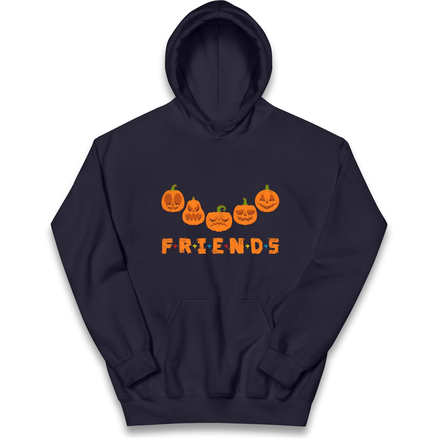 Scary Pumpkins Friends Halloween Hoodie
