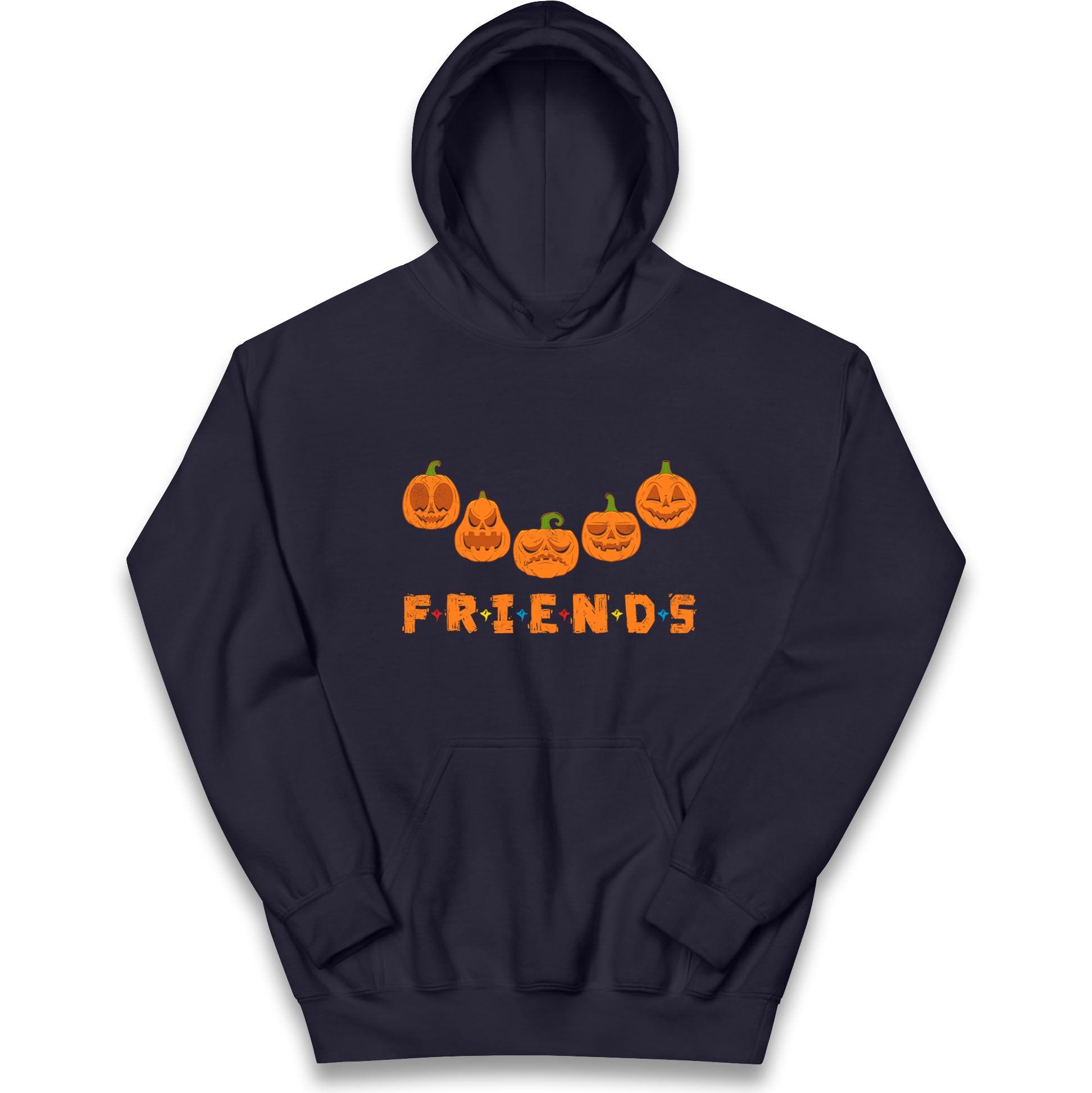 Scary Pumpkins Friends Halloween Hoodie
