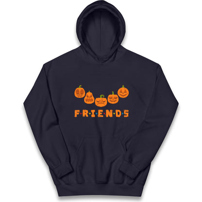 Scary Pumpkins Friends Halloween Hoodie
