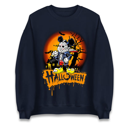 Mickey Mouse Haunted Halloween Sweatshirt
