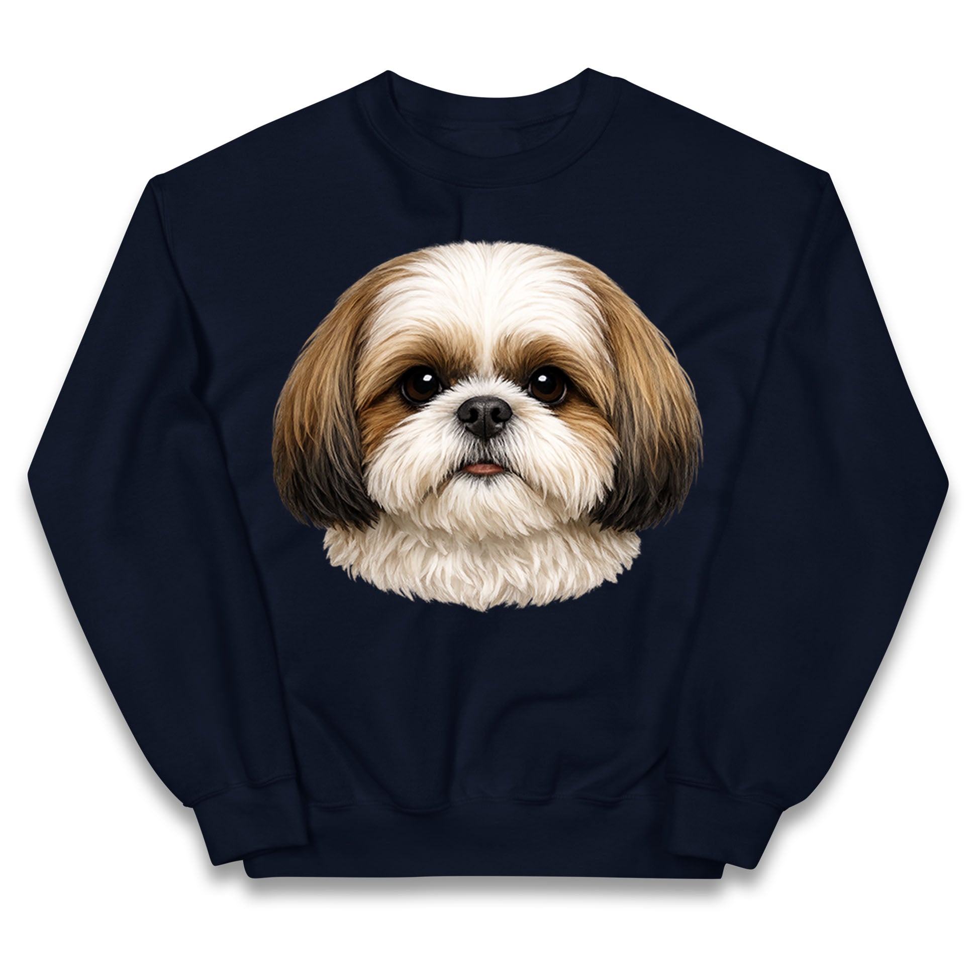 Shih Tzu Face Kids Jumper
