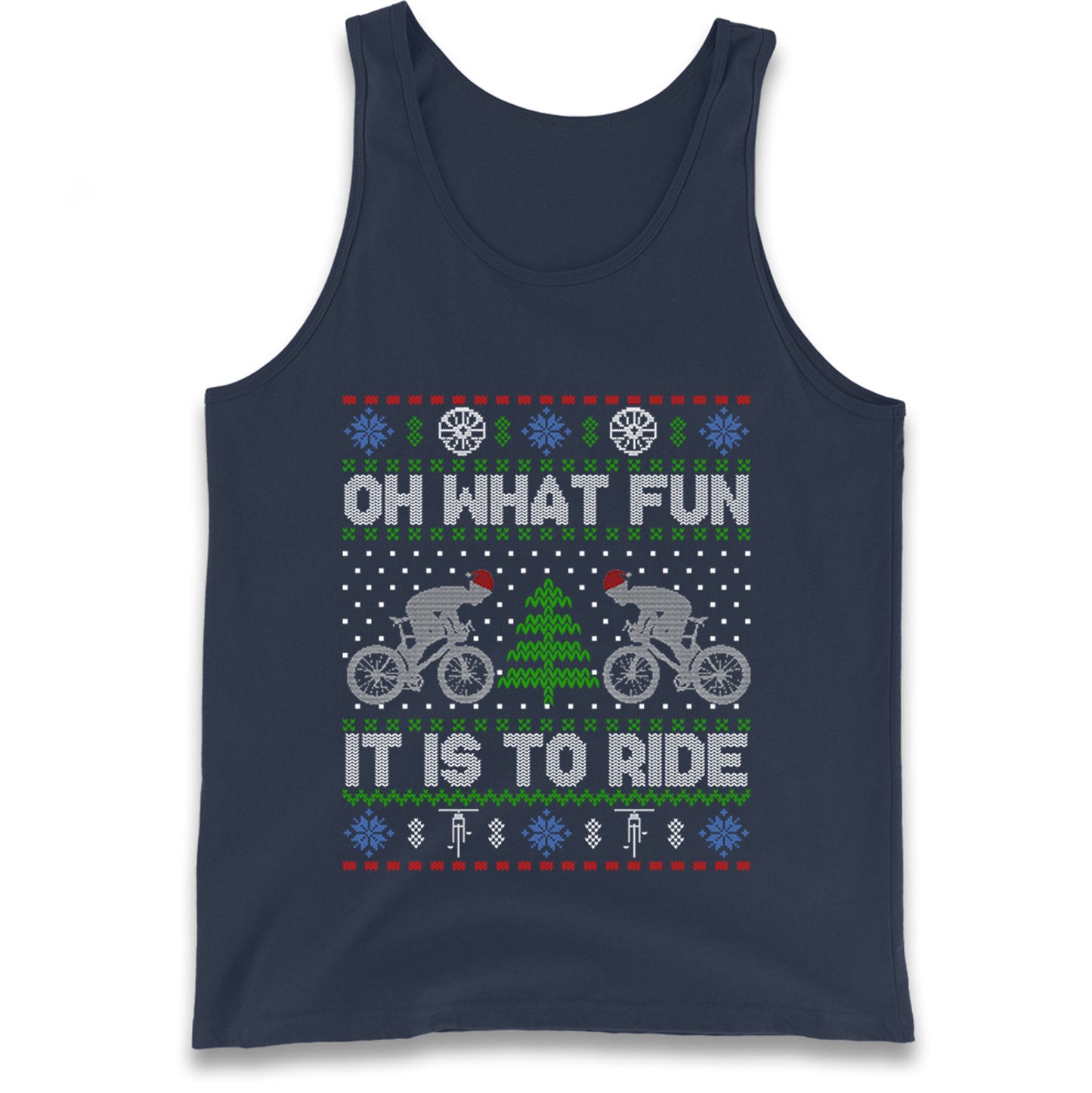 BMX Christmas Tank Top