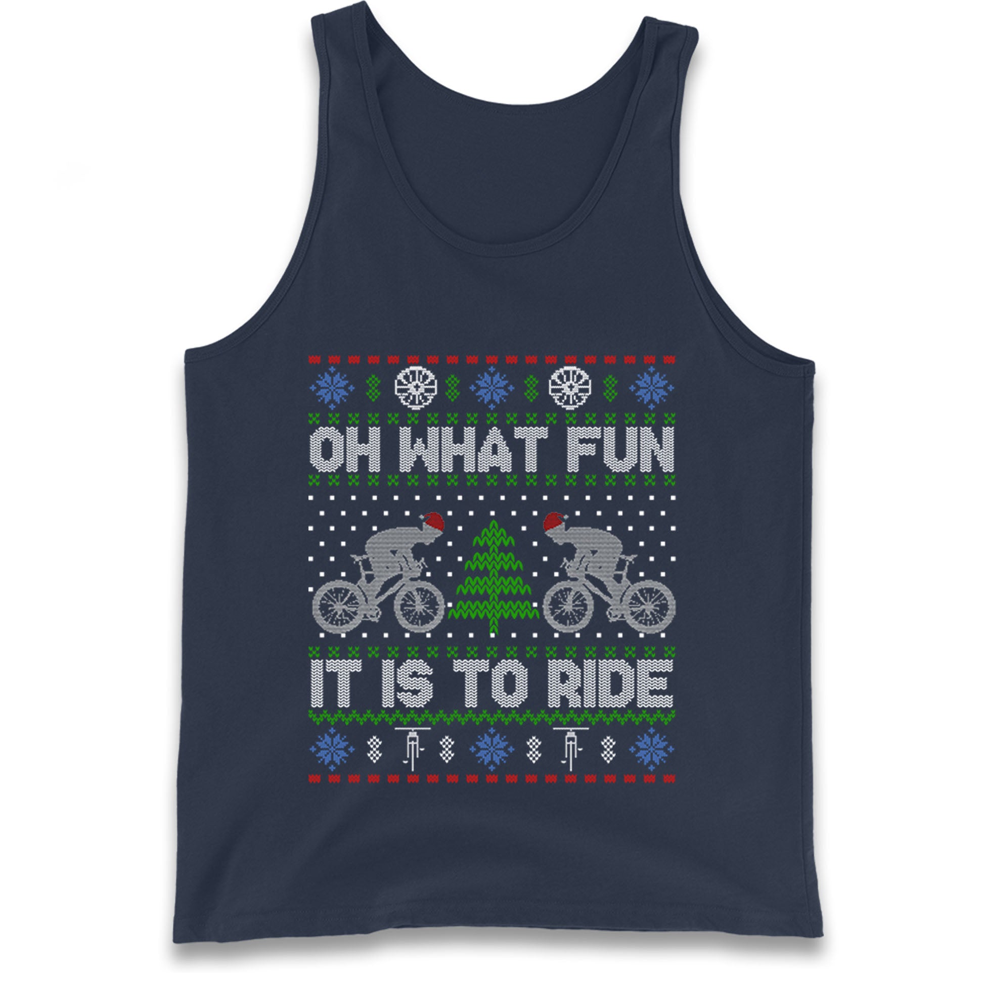 BMX Christmas Tank Top