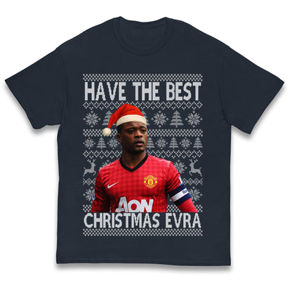Man Utd Xmas Kids T Shirt 