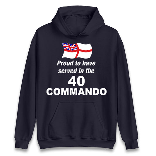 40 Commando Royal Marines Hoodie 