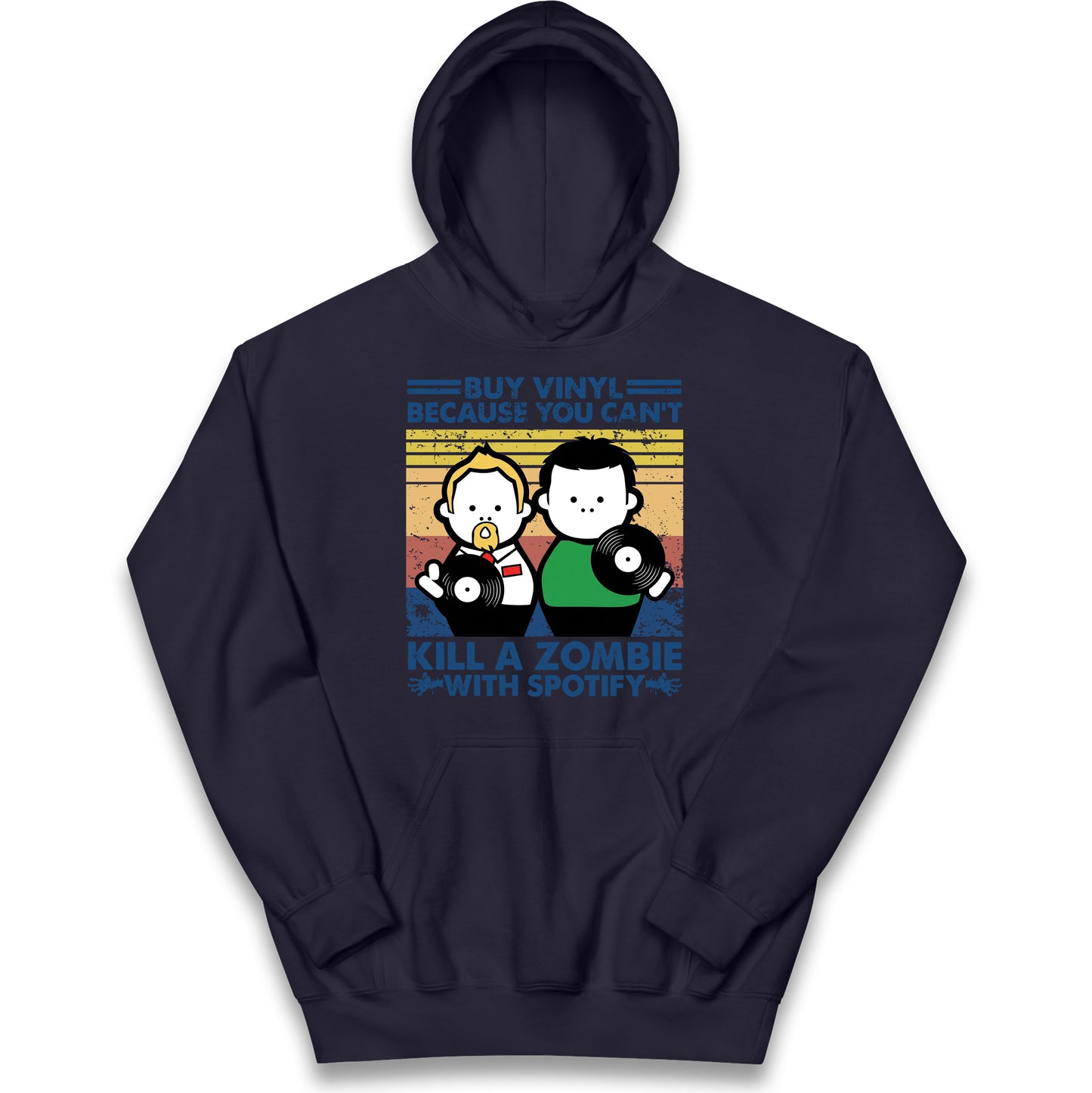 Buy Vinyl Recors Kids Hoodie
