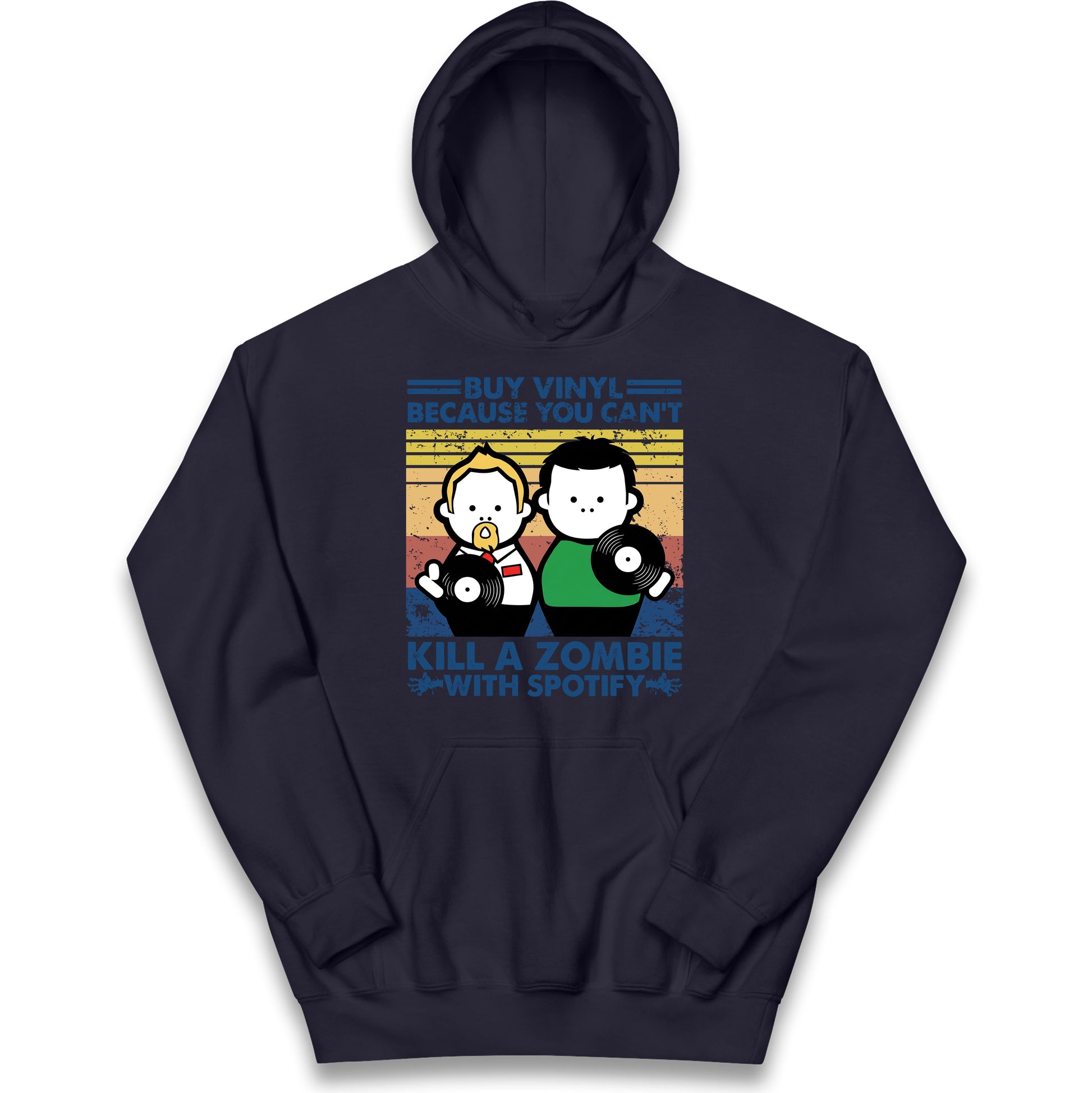 Buy Vinyl Recors Kids Hoodie