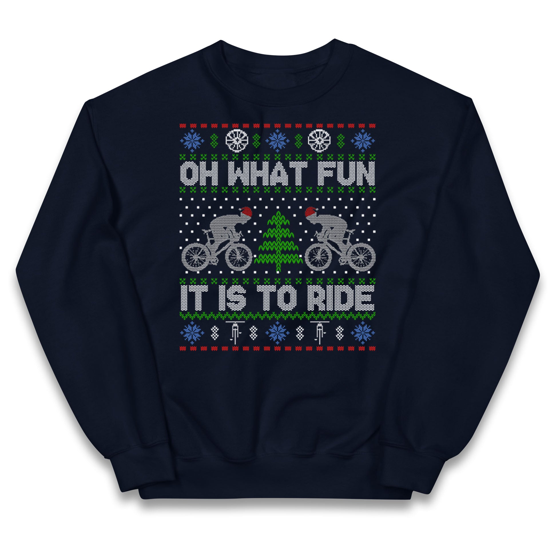 BMX Christmas Kids Jumper