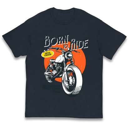 Born To Ride UK Kids T Shirt