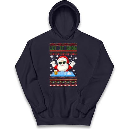 Santa Claus Christmas Kids Hoodie