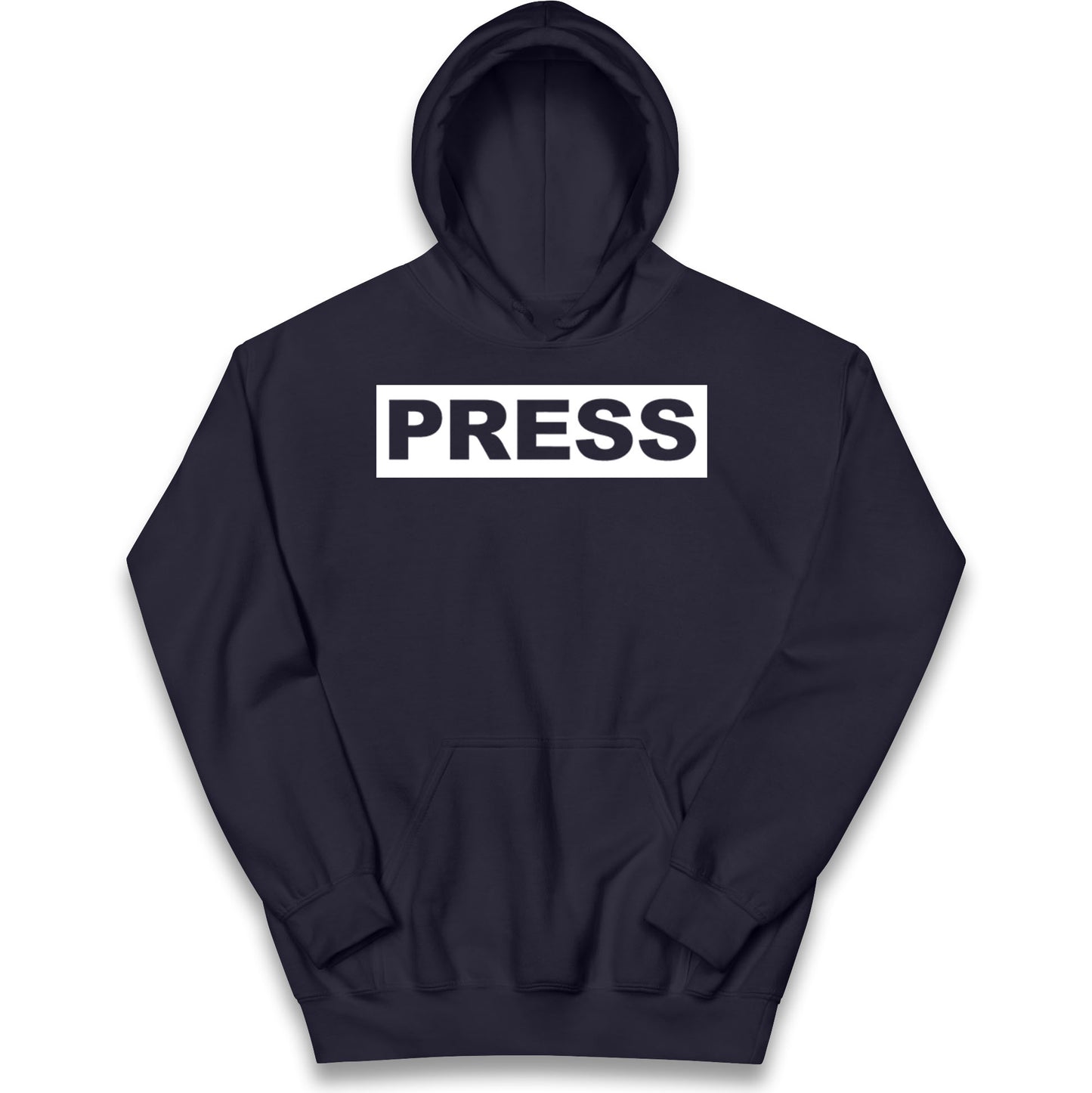 PRESS Palestine Inspired By Journalist Motaz Azaiza Kids Hoodie
