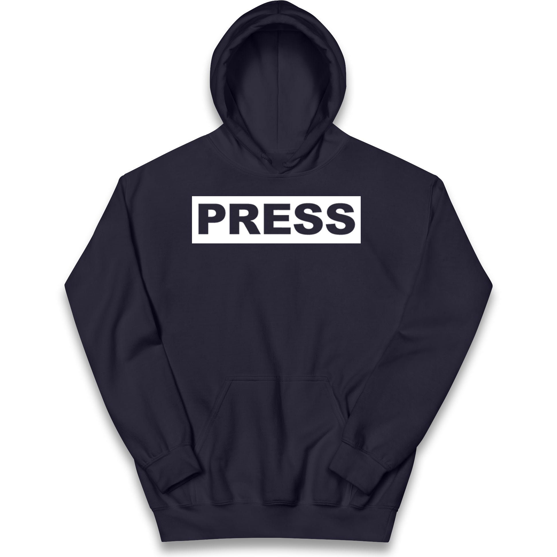 PRESS Palestine Inspired By Journalist Motaz Azaiza Kids Hoodie
