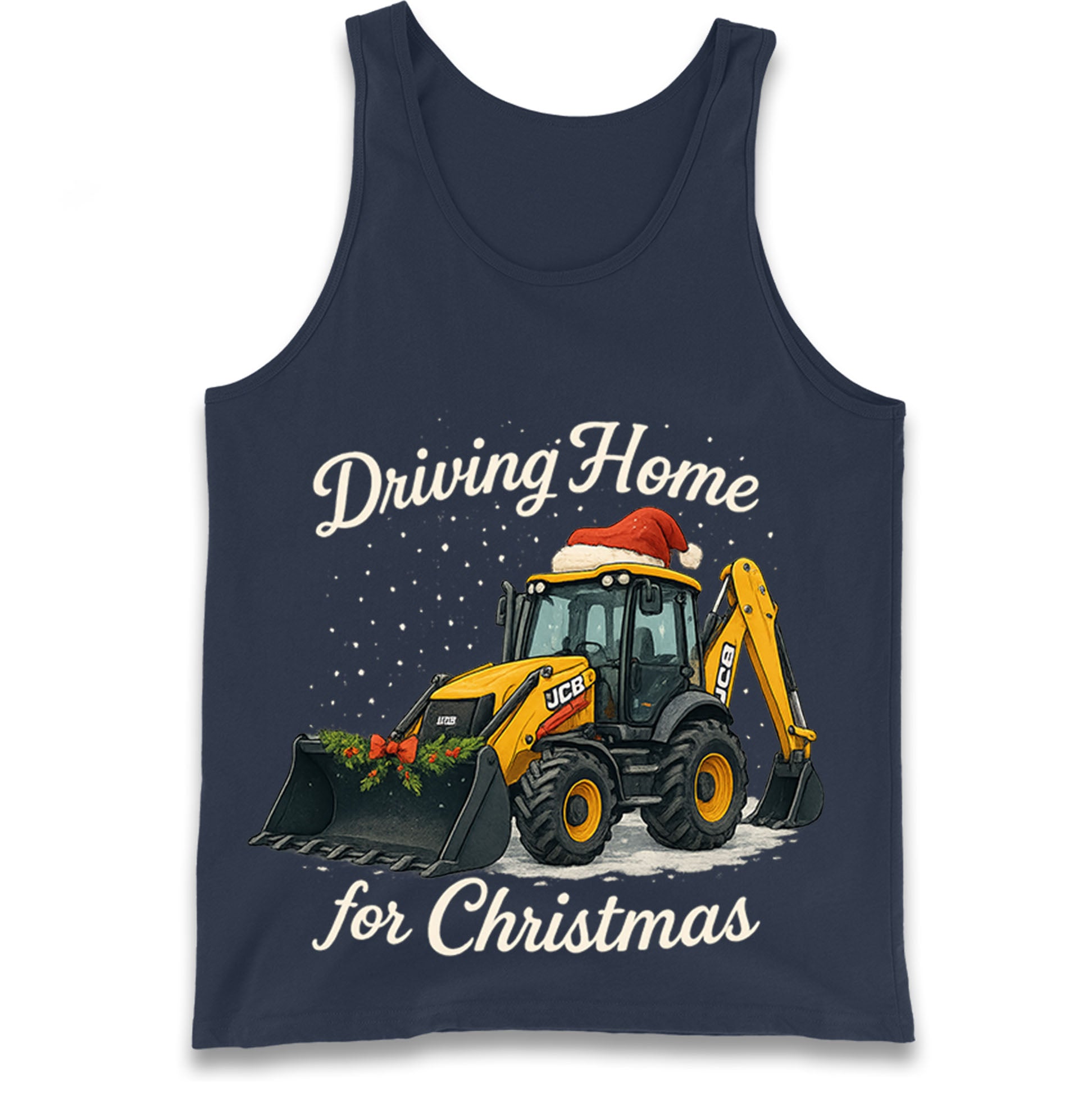 JCB Christmas Tank Top