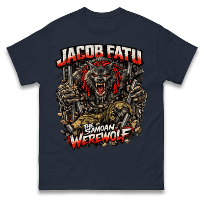 Jacob Fatu The Samoan Werewolf T Shirt