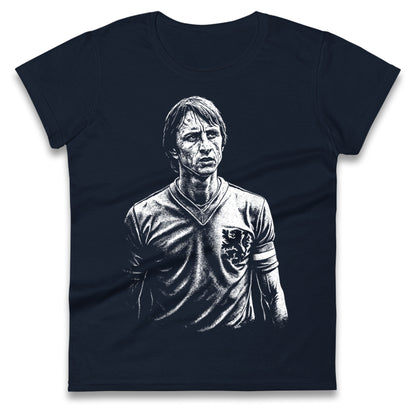Johan Cruyff Ajax Ladies T Shirt