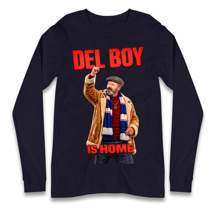 Derek McInnes Rangers Del Boy Football Longsleeve T Shirt