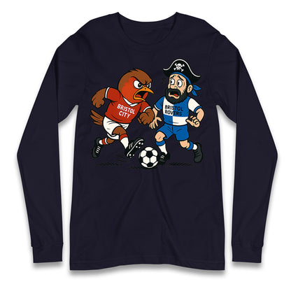 Vintage Bristol City Longsleeve T Shirt