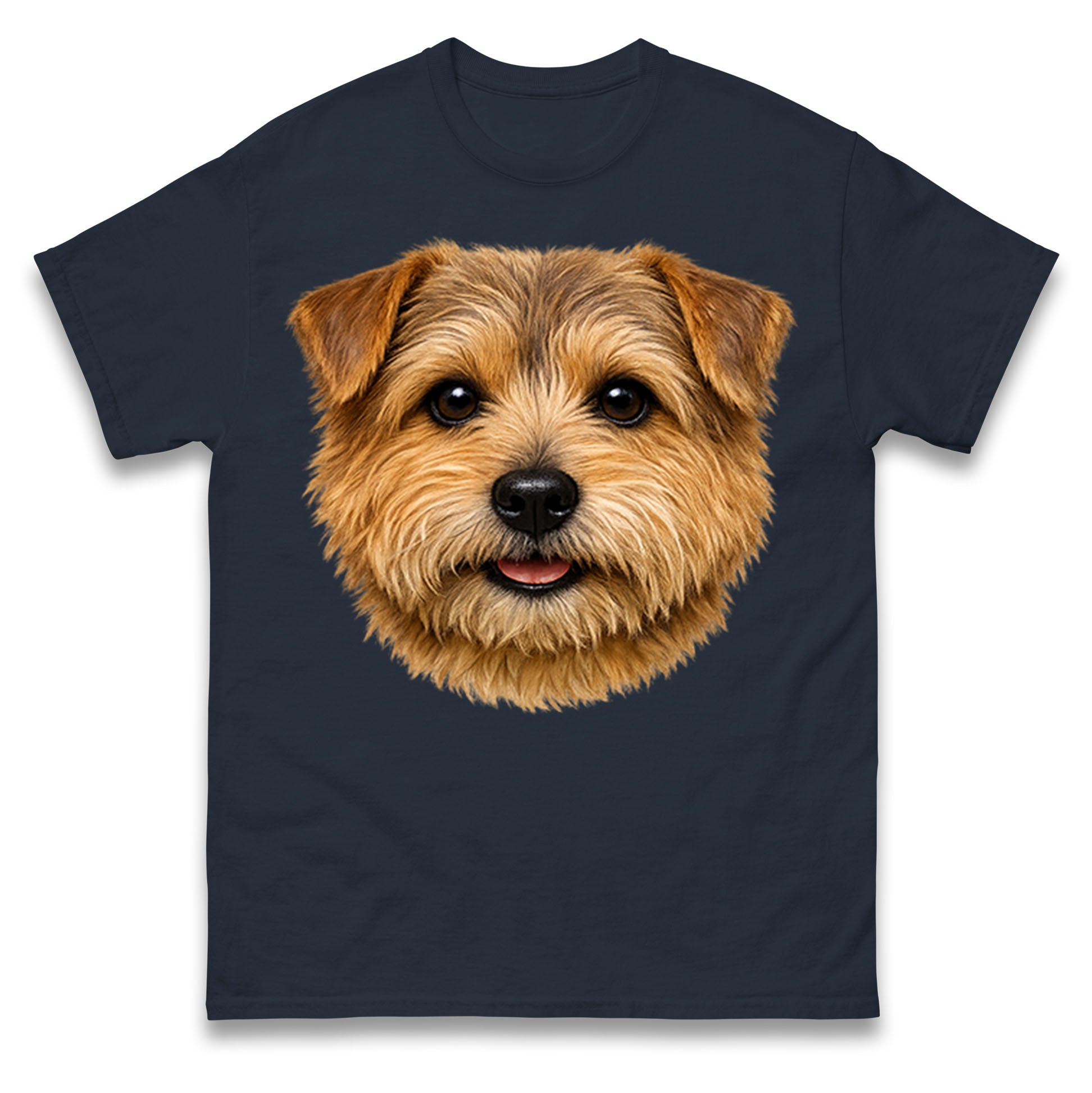 Norfolk Terrier Dog Face T Shirt 