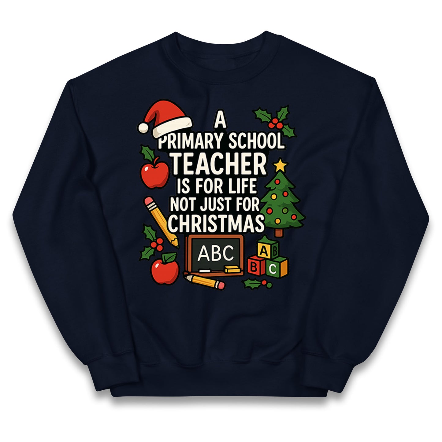 Primary School Teacher Christmas Kids Jumper