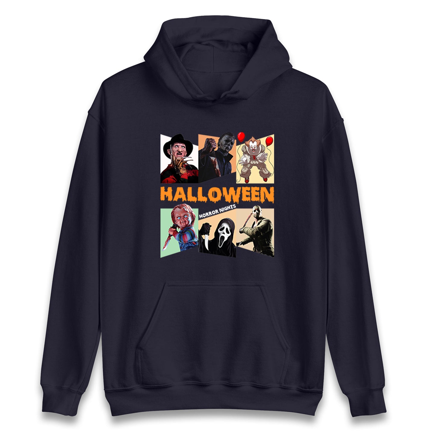 Horror Characters Halloween Horror Nights Unisex Hoodie