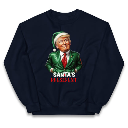 Donald Trump Christmas Kids Jumper