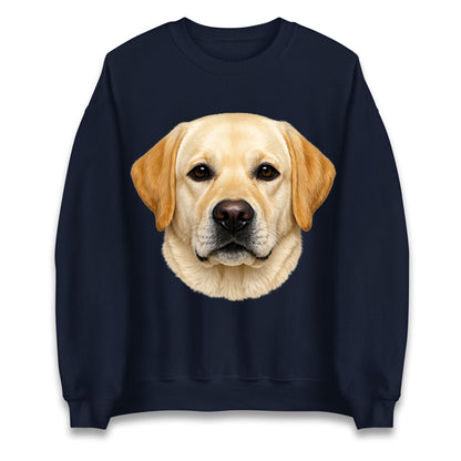 Labrador Dog Face Jumper 