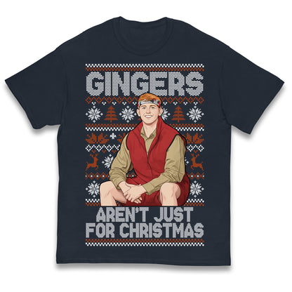 Angry Ginge Xmas Kids T Shirt