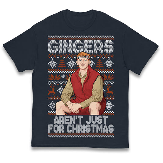 Angry Ginge Xmas Kids T Shirt