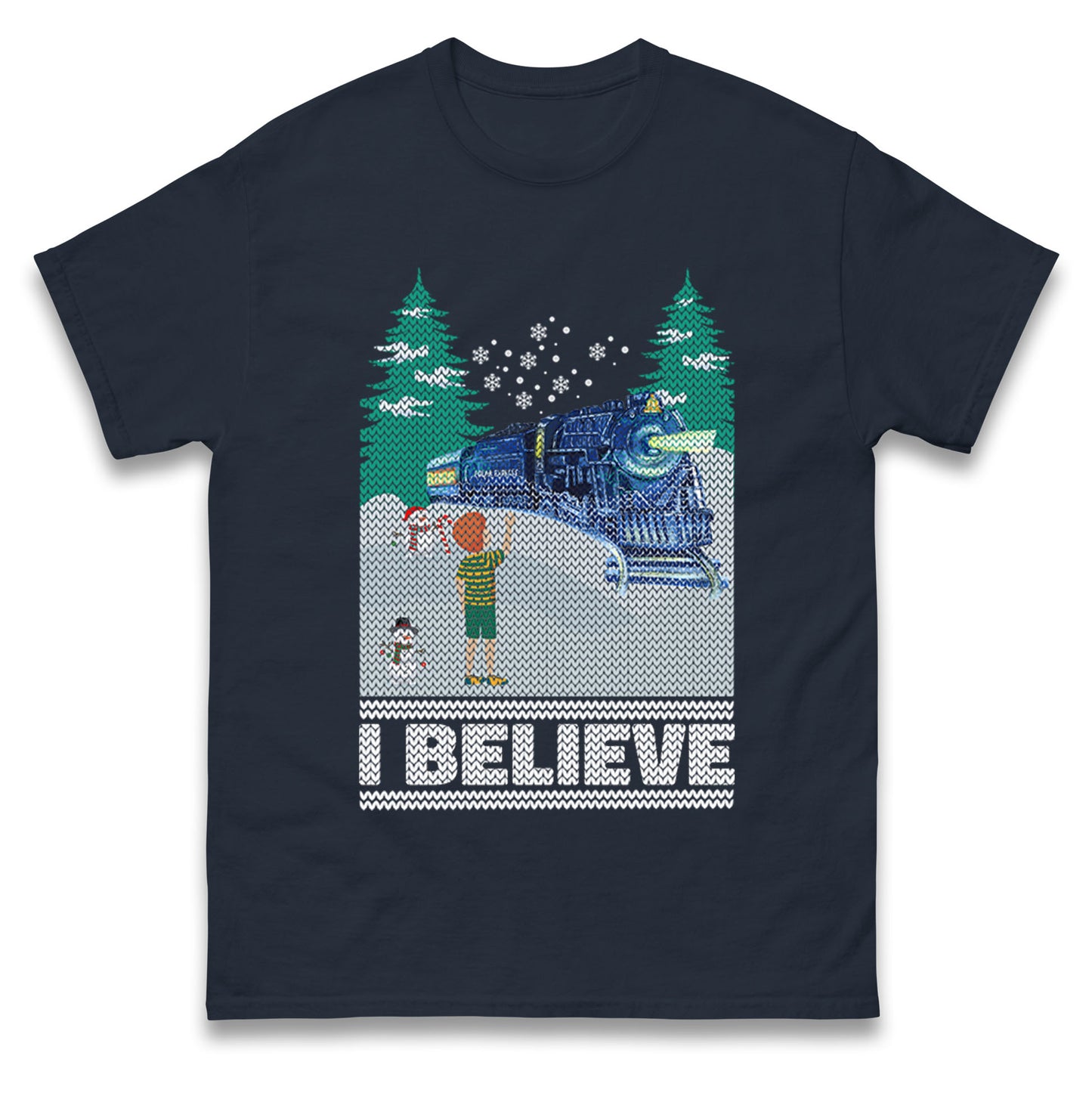 I Beleive Polar Express Christmas t shirts