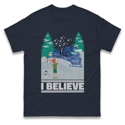 I Beleive Polar Express Christmas t shirts