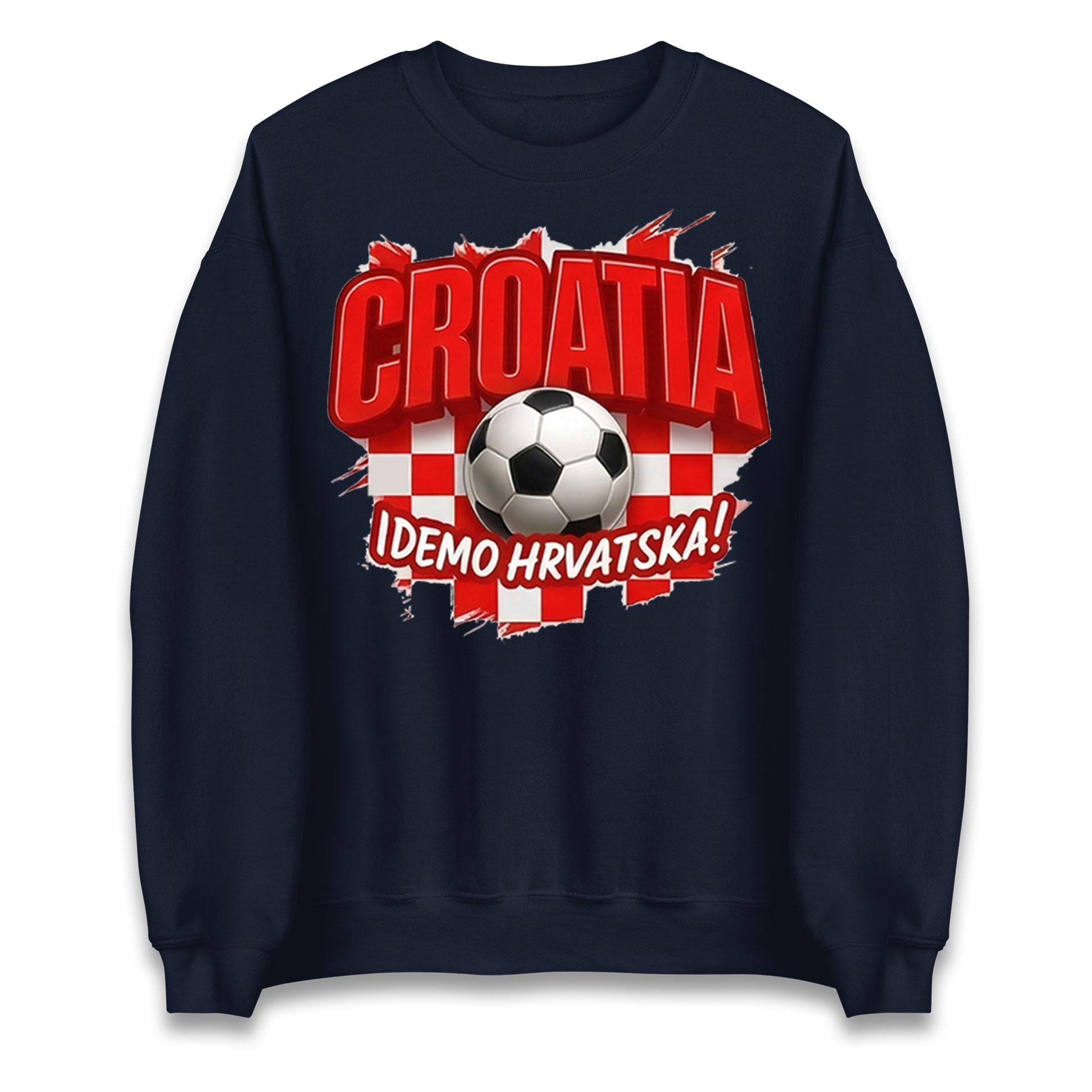 Croatia Retro World Cup Jumper