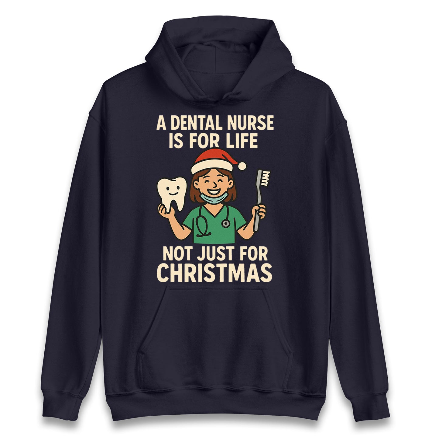 Dental Nurse Christmas Hoodie
