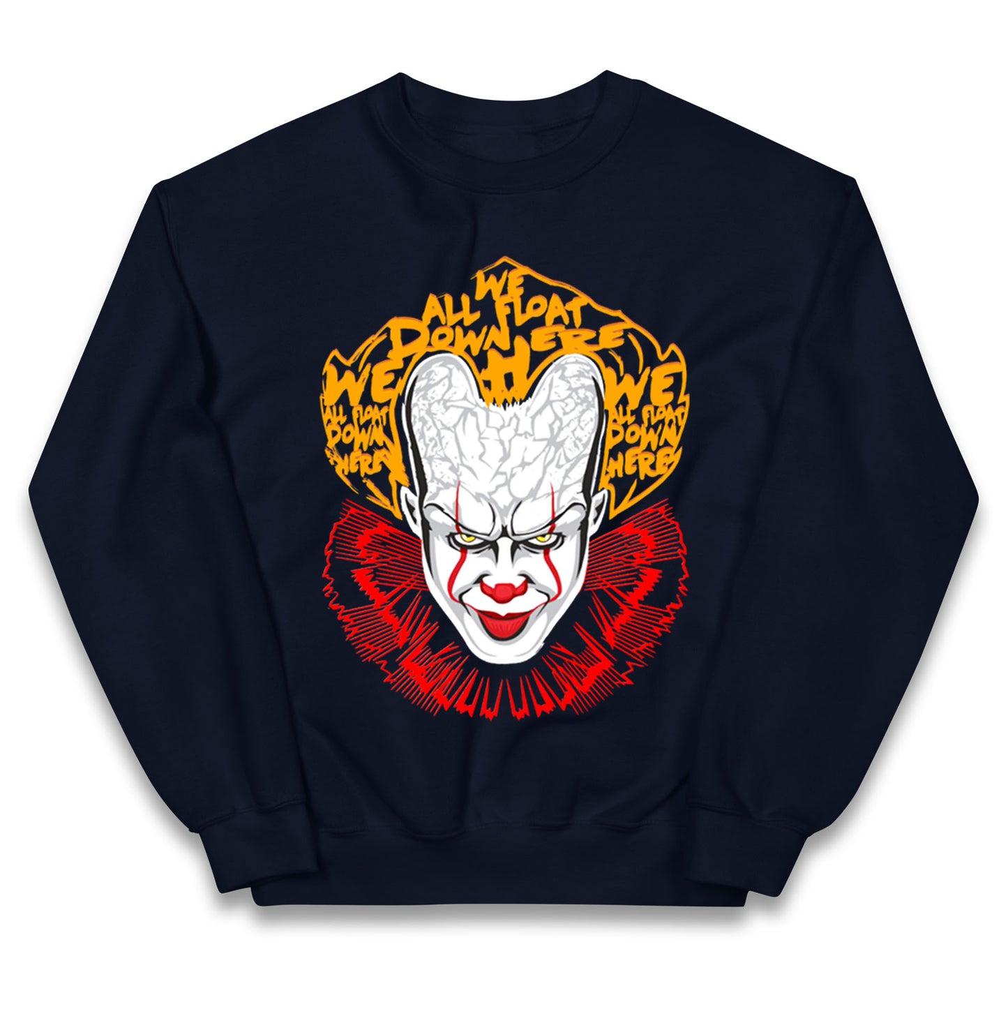 Pennywise Scary Clown Halloween Jumper
