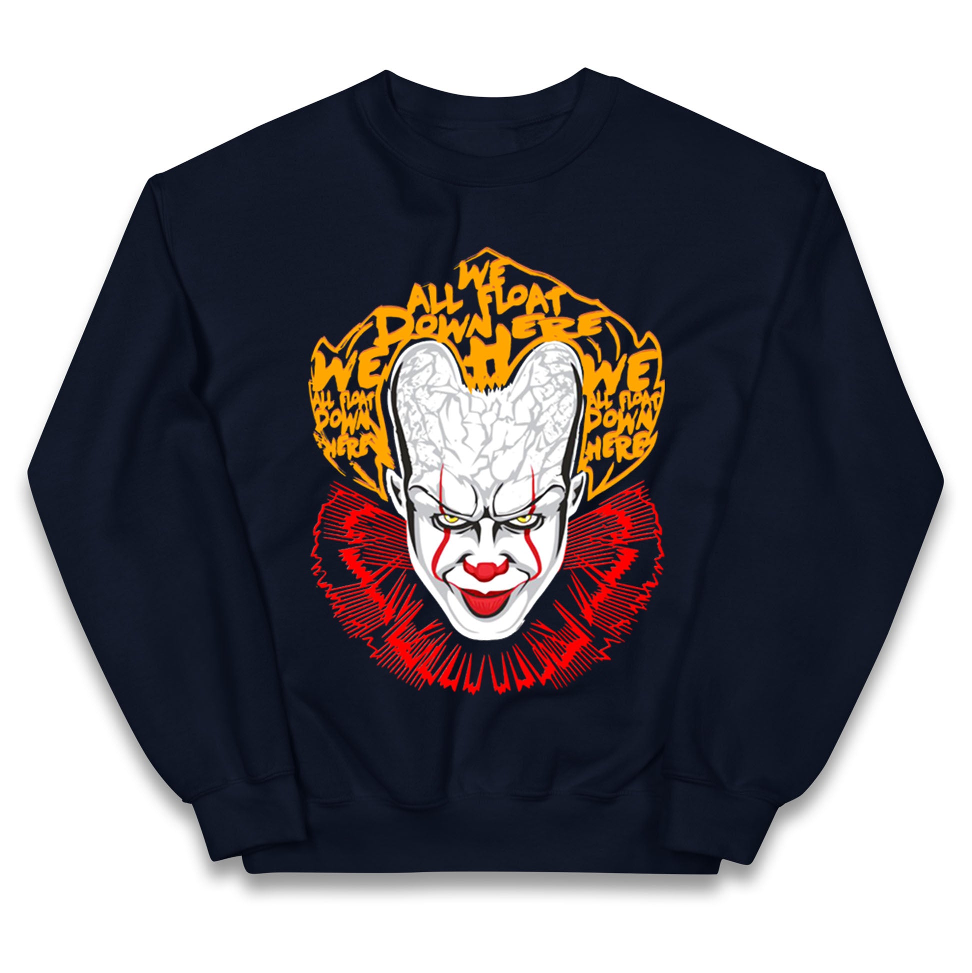 Pennywise Scary Clown Halloween Jumper
