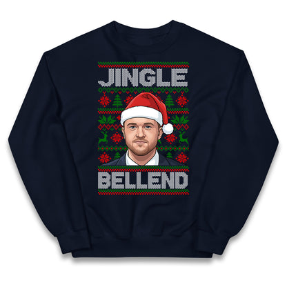 Tommy Robinson Jingle Bell Kids Jumper