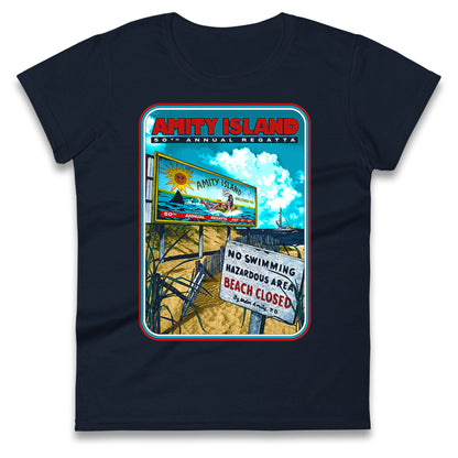 Jaws Ladies T Shirt