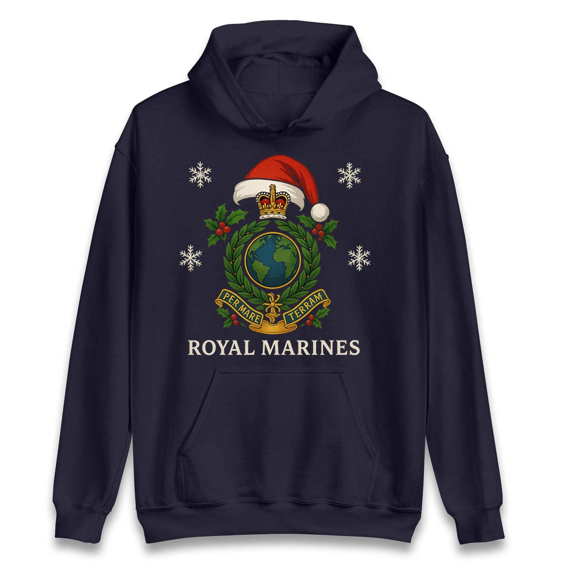 Royal Marines Christmas Hoodie 