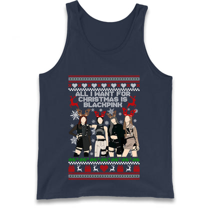 BlackPink Christmas Tank Top